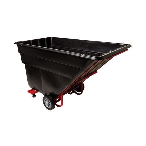 Tilt Truck, Polyethylene, 1-1/2 cu. yd., 1200 lbs. Load Capacity Duraquip Inc