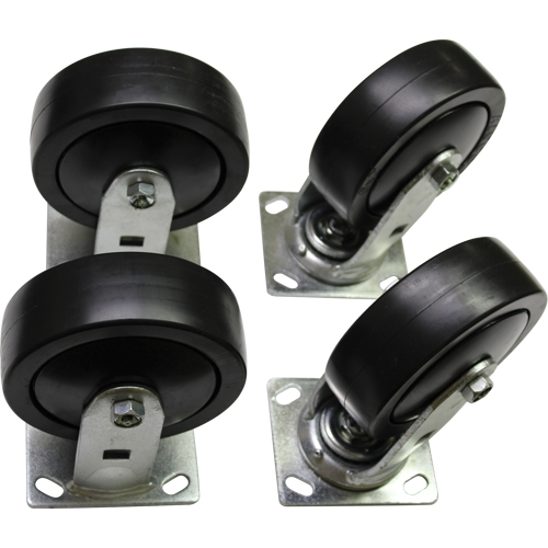 Self Dumping Hopper - Caster Set Duraquip Inc