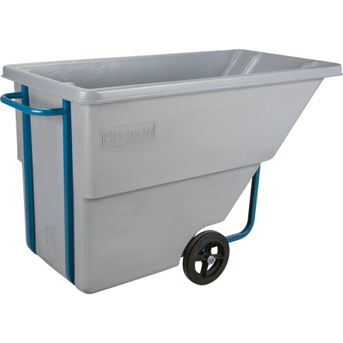 Tilt Truck, Polyethylene, 0.625 cu. yd., 850 lbs. Load Capacity Duraquip Inc