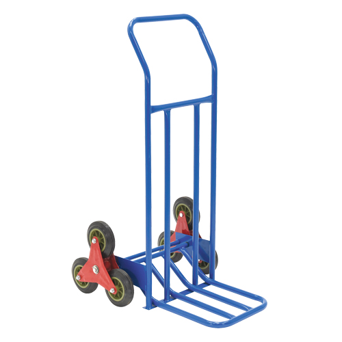 Stair Climbing Hand Truck, Steel Frame, 24" W x 45-3/4" H, 300 lbs. Capacity Duraquip Inc