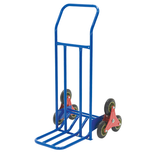 Stair Climbing Hand Truck, Steel Frame, 24" W x 45-3/4" H, 300 lbs. Capacity Duraquip Inc
