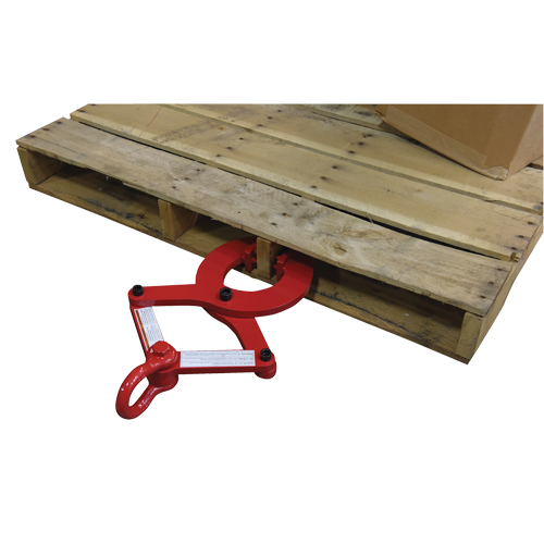 Heavy Duty Pallet Puller, 16 lbs. Weight, 5" Jaw Opening, 6000 lbs. Pulling Capacity, 2" Jaw Height Duraquip Inc