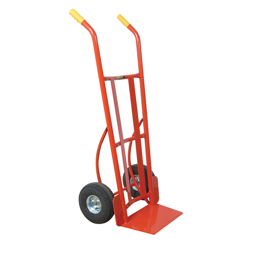 Diable robuste pour l'entrep&ocirc;t - TM-PB, Prise Double, Acier, Hauteur de 50-1/2", Capacit&eacute; 700 lb Duraquip Inc