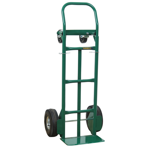 Greenline Economical Convertible Hand Truck - 656-21-PE , Steel, 600 lbs. Capacity Duraquip Inc
