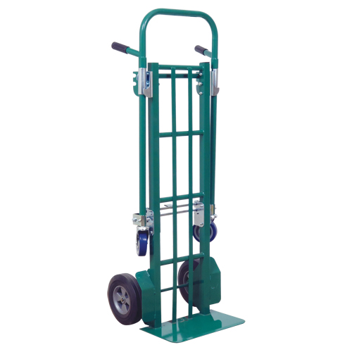 Diable transformable &eacute;conomique Greenline - E-CON, Acier, Capacit&eacute; 800 lb Duraquip Inc