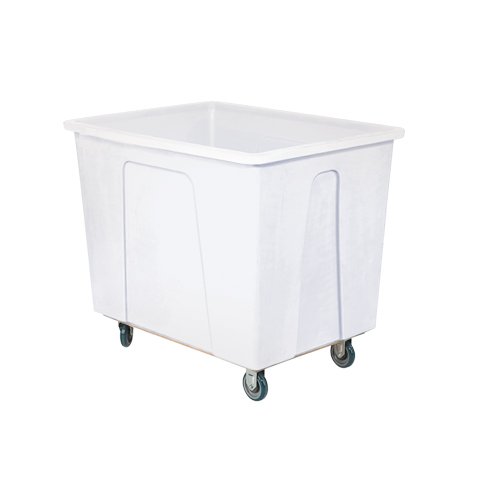 Box Truck, White Polyethylene, 46" L x 34" W x 40" H, 25 cu. Ft. Volume, 600 lbs. Capacity Duraquip Inc