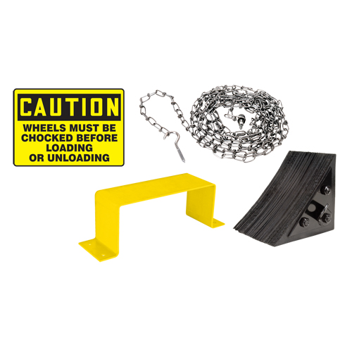 Trousse de cale de roue, anglais Duraquip Inc