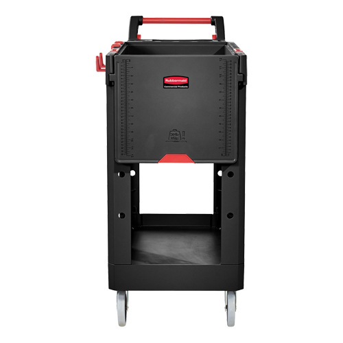 Heavy-Duty Adaptable Utility Cart, 2 Tiers, 17-3/4" x 36" x 46-1/5", 500 lbs. Capacity Duraquip Inc