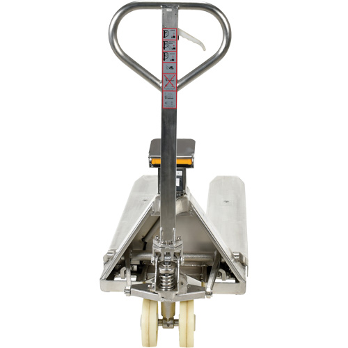 Transpalette &agrave; balance, 45,69" lo x 21,875" la, Capacit&eacute; de 5000 lb Duraquip Inc