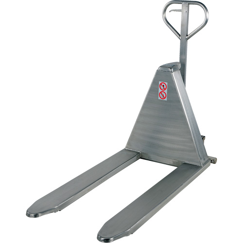 Pallet Lift Table, 45" L x 26-3/4" W, Stainless Steel, 2000 lbs. Capacity Duraquip Inc