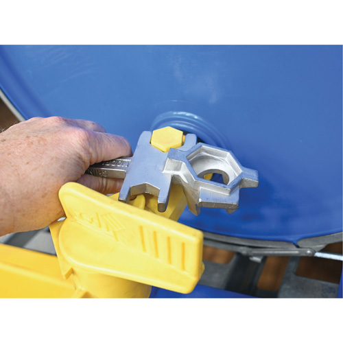 Drum Wrench, 3/4"/2" Opening, 9-1/2" Handle, Stainless Steel Duraquip Inc