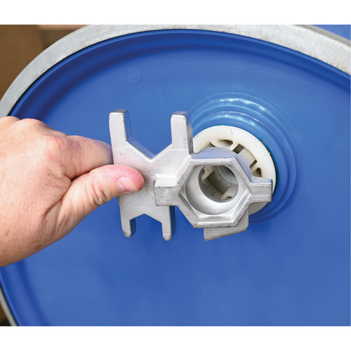 Drum Wrench, 3/4"/2" Opening, 9-1/2" Handle, Stainless Steel Duraquip Inc