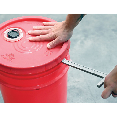 Drum Wrench, 3/4"/2" Opening, 9-1/2" Handle, Stainless Steel Duraquip Inc