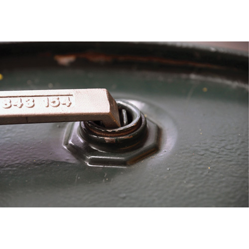 Drum Wrench, 3/4"/2" Opening, 9-1/2" Handle, Stainless Steel Duraquip Inc