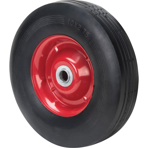 Semi-Pneumatic Wheel, 10" (254 mm), 200 lbs. Capacity Duraquip Inc
