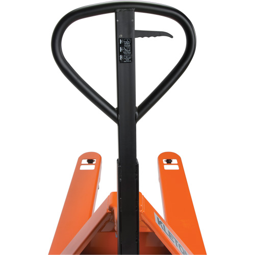 Super Heavy-Duty Manual Pallet Truck, Steel, 48" L x 27" W, 11000 lbs. Capacity Duraquip Inc