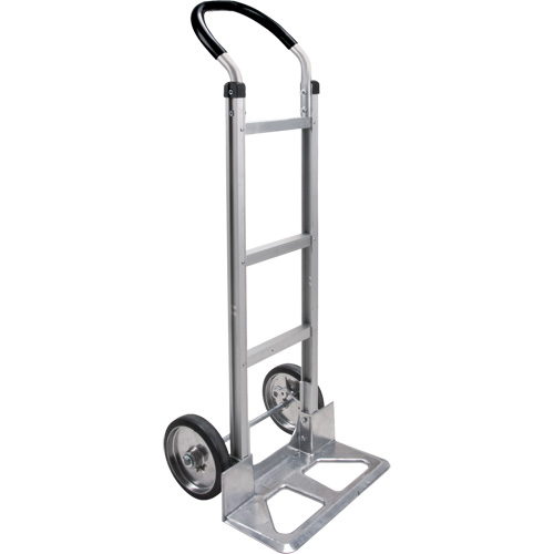 Diable d&eacute;mont&eacute;, Prise Continu, Aluminium, Hauteur de 49-5/8", Capacit&eacute; 500 lb Duraquip Inc