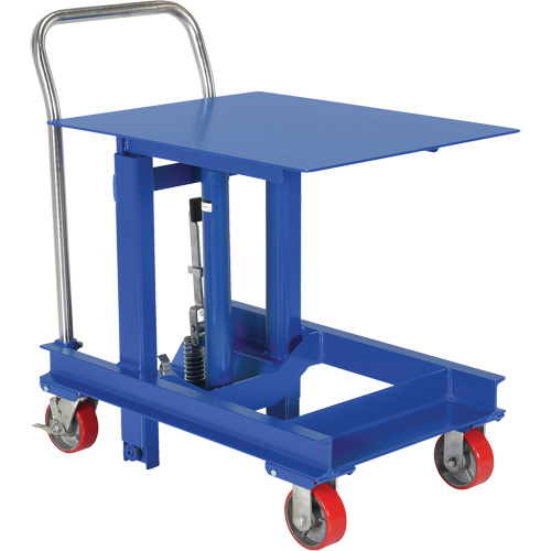 Lift Table, 30"L x 24"W, Steel, 2000 lbs. Capacity Duraquip Inc