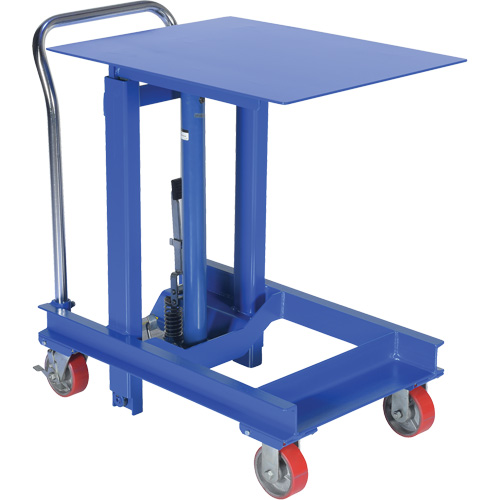 Lift Table, 30"L x 24"W, Steel, 2000 lbs. Capacity Duraquip Inc