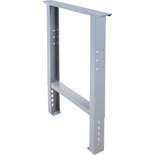 Pattes d'&eacute;tabli pour service industriel, Acier, 24" p x 34" h, Simple Duraquip Inc