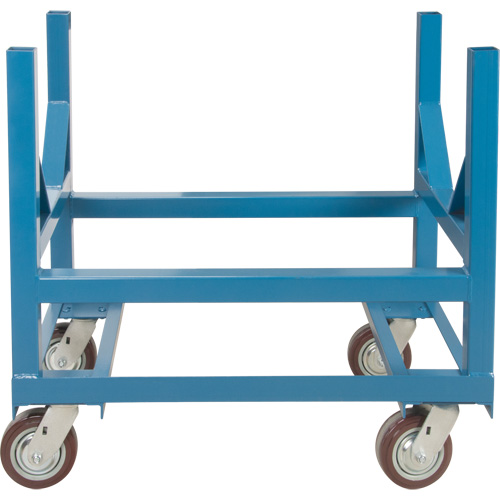 Pipe & Bar Cradle Truck, 24" L x 24" W x 34" H, 2500 lbs. Capacity, Polyurethane Wheels Duraquip Inc