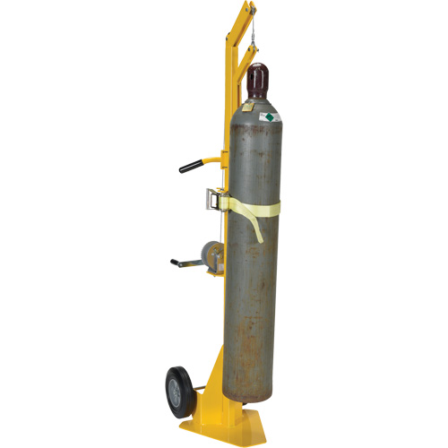 Chariot de levage de bouteille &agrave; gaz portatif Duraquip Inc