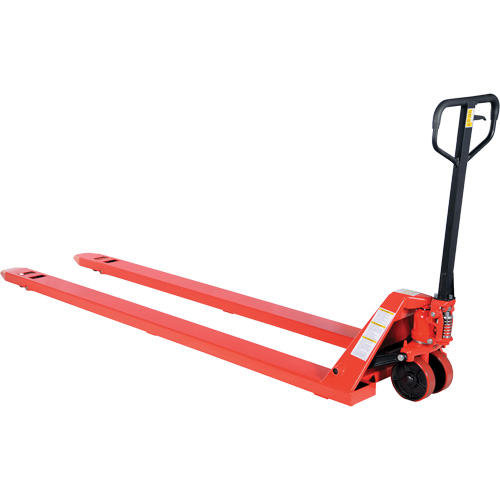 Full Featured Deluxe Pallet Jack, 96" L x 27" W, 4000 lbs. Capacity Duraquip Inc