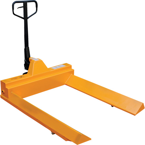 Roll Pallet Truck, Steel, 48" L x 7.5" W, 4000 lbs. Capacity Duraquip Inc