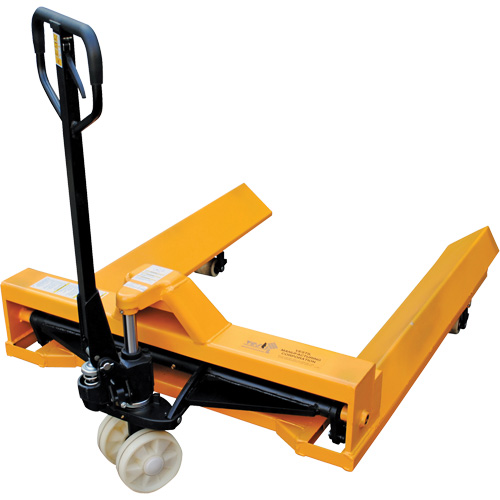 Roll Pallet Truck, Steel, 48" L x 7.5" W, 4000 lbs. Capacity Duraquip Inc
