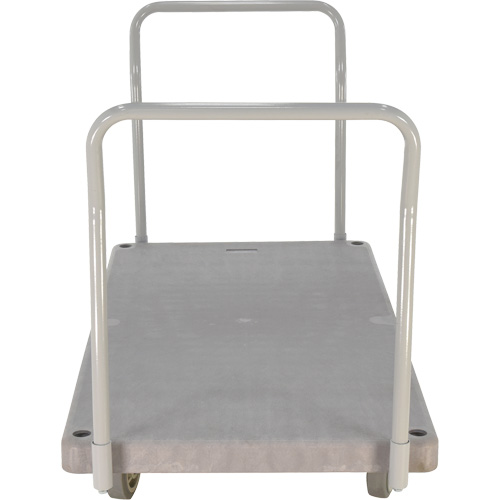 Heavy Duty Plastic Platform Truck, 60" L x 30" W, 3000 lbs. Cap., Polyurethane Wheels Duraquip Inc