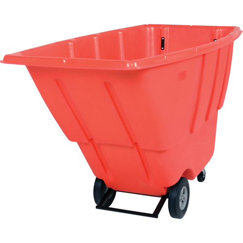 Tilt Truck, Polyethylene, 0.5 cu. yd., 450 lbs. Load Capacity Duraquip Inc