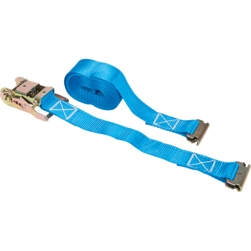 Tendeur d'arrimage &agrave; cliquet, Syst&egrave;me E-Track, 2" , 20' , Charge d'utilisation max. 1333 lb (605 kg) Duraquip Inc