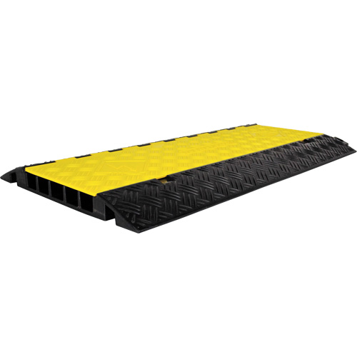 Protecteur de c&acirc;ble de s&eacute;rie moyenne Powerhouse, 5 canaux, 36" lo x 19,63" la x 2,25" h Duraquip Inc