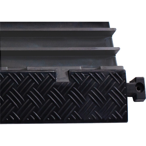 Protecteur de c&acirc;ble de s&eacute;rie moyenne Powerhouse, 5 canaux, 36" lo x 19,63" la x 2,25" h Duraquip Inc
