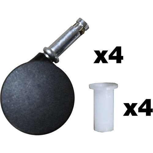 Ensemble de roulettes pour chaise haute SturdyChair Duraquip Inc