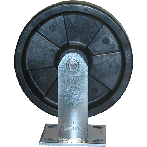 Roulette fixe pour chariot &agrave; plateforme Duraquip Inc