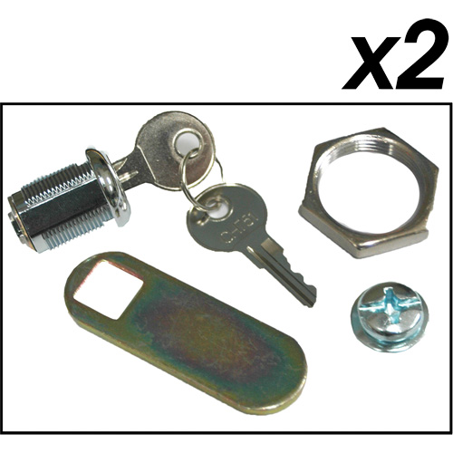 Cleaning Cart Lock & Key Assembly Duraquip Inc