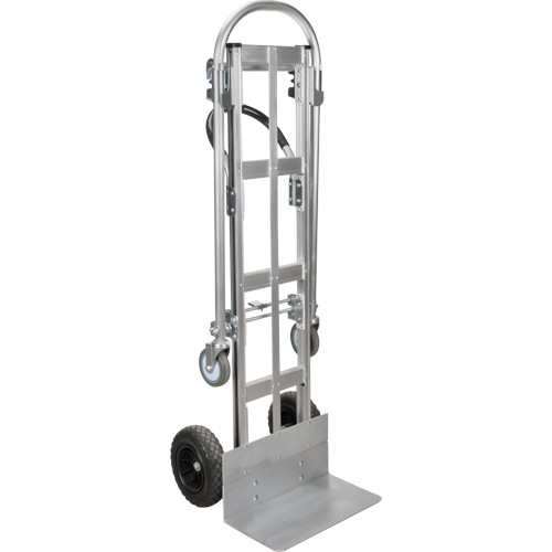Convertible Hand Truck, Aluminum, 800 lbs. Capacity Duraquip Inc