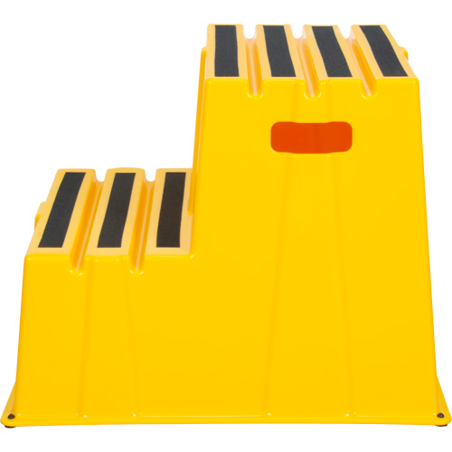 Industrial Step Stool, 2 Steps, 26" x 22-7/16" x 19-11/16" High Duraquip Inc