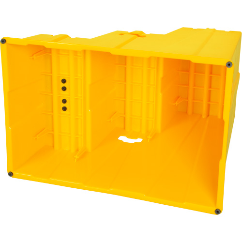 Escabeau industriel, 3 marches, 34-13/16" x 22-7/16" x Hauteur 28-1/2" Duraquip Inc