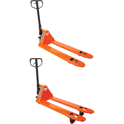 Quick-Lift Manual Pallet Truck, Steel, 36" L x 20.5" W, 5500 lbs. Capacity Duraquip Inc
