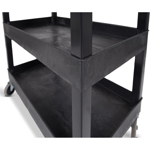 R&acirc;telier mobile, 3 tiers, 35-1/4" x 36-1/4" x 18", Capacit&eacute; 300 lb Duraquip Inc