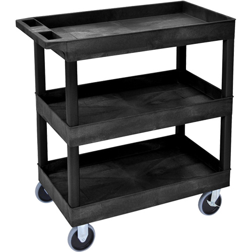 R&acirc;telier mobile, 3 tiers, 35-1/4" x 37-1/4" x 18", Capacit&eacute; 375 lb Duraquip Inc