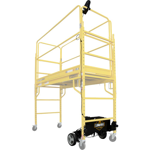 Syst&egrave;me de motorisation pour &eacute;chafaudage Climb-N-Go Duraquip Inc