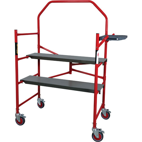 Buildman Portable Scaffold, 40-5/8" D x 4' H Duraquip Inc