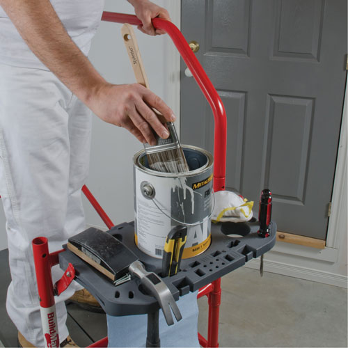 Buildman Portable Scaffold, 40-5/8" D x 4' H Duraquip Inc