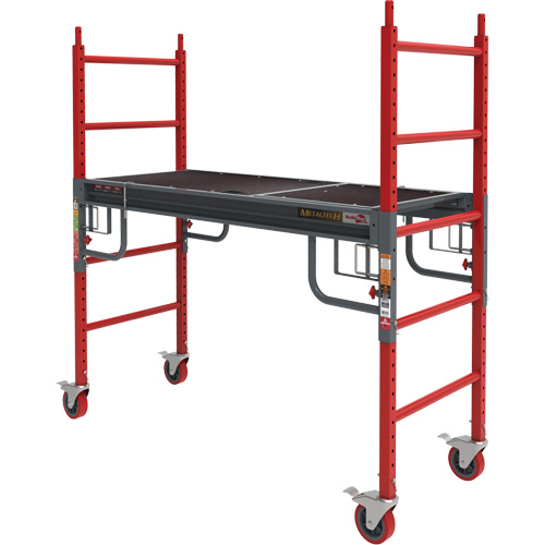Buildman Baker Drywall Scaffold, 31" D x 6' H Duraquip Inc