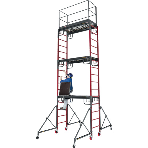 Buildman Baker Drywall Scaffold, 31" D x 6' H Duraquip Inc