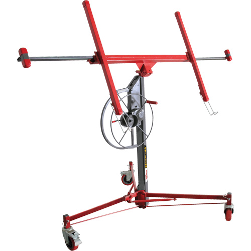 Appareils de levage pour panneaux de cloisons s&egrave;ches Bulidman Duraquip Inc