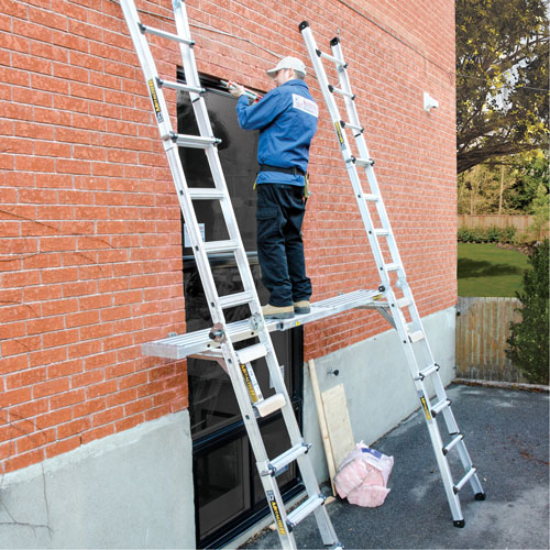 Planche de travail t&eacute;lescopique, 156" la x 12" pr, Capacit&eacute; de 250 lb, D&eacute;mont&eacute; Duraquip Inc